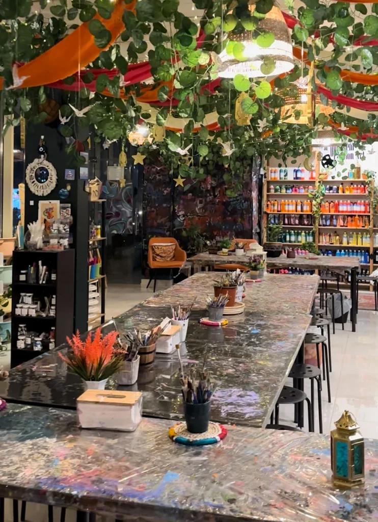 5 Places in Bahrain Where Art Meets Coffee passion art cafe